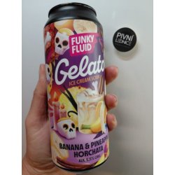 Funky Fluid Gelato: Banana & Pineapple Horchata