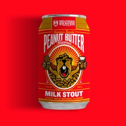 Belching Beaver Peanut Butter Milk Stout 12oz can-6pk - Bine & Vine