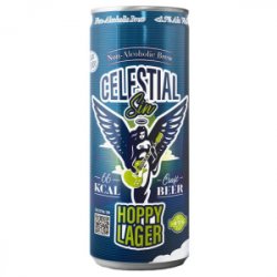 Celestial Sin Hoppy Lager  Cerveza Sin Alcohol - The Blue Dolphin