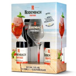 Rodenbach Fruitage 4x250ml + 1 Glass Giftpack - The Beer Cellar