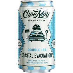 Cape May Brewing Company Coastal Evacuation Double IPA 6 pack 12 oz. Can - Kelly’s Liquor