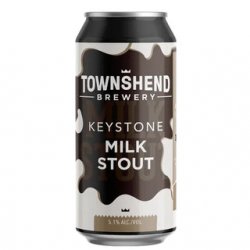 Townshend Keystone Milk Stout 440ml - The Beer Cellar