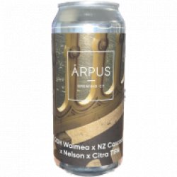 Ārpus Brewing Co. QDH Waimea x NZ Cascade x Nelson x Citra TIPA Ārpus Brewing Co. QDH Waimea x NZ Cascade x Nelson x Citra TIPA