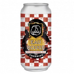 8 Wired Eau Rouge Belgian Dubbel With Cherries 440ml - The Beer Cellar