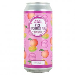 Wild Barrel Vice Peach Prickly Pear Sour - CraftShack