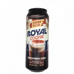 Funky Fluid  Royal Cookie: French Vanilla Coffee - De Biersalon