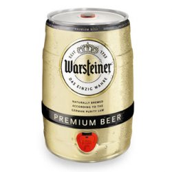 Warsteiner Premium Pilsner 5L Party Keg - The Beer Cellar