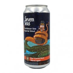 Sinnister Brew  Seven Seas  Caribbean Sea BA Imperial Stout (13.0%) - Hemelvaart Bier Café