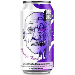 One Drop Brewing Swamp Funk Quad Fruited Sour 440ml BB 081023 - The Beer Cellar