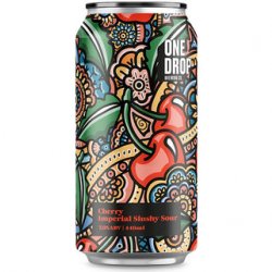 One Drop Brewing Cherry Imperial Slushie Sour 440ml - The Beer Cellar