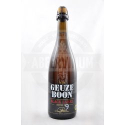 Boon Geuze Black Label 9 75cl - AbeerVinum