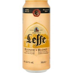 Leffe Blonde 50cl (pack de 12 canettes) - Selfdrinks