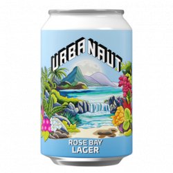 Urbanaut Rose Bay Lager 330ml - The Beer Cellar