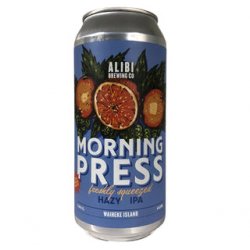 Alibi Brewing Morning Press Freshly Squeezed Hazy IPA 440ml - The Beer Cellar