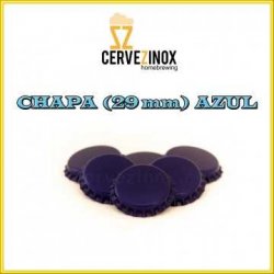 Chapa (29 mm) Azul - Cervezinox