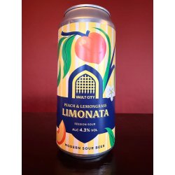 Vault City Brewing Peach & Lemongrass Limonata