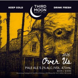 Pale Ale - 4-pk of Over Us tall cans - Third Moon Brewing