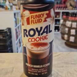 Funky Fluid  Royal Cookie: French Vanilla Coffee - Het Biermeisje