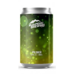 Ruapehu Brewing Pilsner 330ml - The Beer Cellar