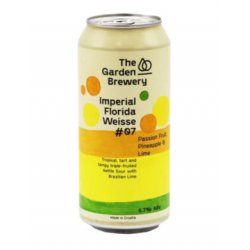 The Garden Brewery Imperial Florida Weisse #07 44cl Can - The Wine Centre