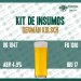 Kit de Insumos - Receita - German Kolsch Kit de Insumos - Receita - German Kolsch