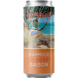 Mcleods Hammock Solberry Saison 440ml - The Beer Cellar