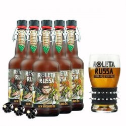 Pack 5 s Roleta Russa New England Ipa 500ml + Copo - CervejaBox