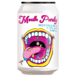 Double Vision Mouth Party Hazy Pale Ale 330ml - The Beer Cellar