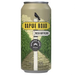Shining Peak Brewing Oapui Road Fresh Hop Pilsner Shining Peak Brewing Oapui Road Fresh Hop Pilsner