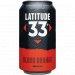Latitude 33 Blood Orange IPA 355ml BB 260124 Latitude 33 Blood Orange IPA 355ml BB 260124