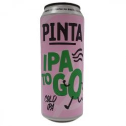 PINTA  IPA To GO: Cold IPA 50cl - Beermacia