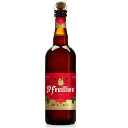 St Feuillien Cuvée de Noël 75cl - Belgian Beer Traders