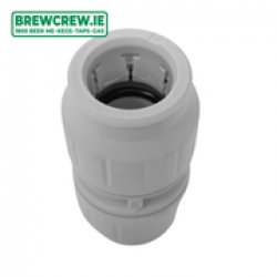JG PEM0422W - Equal Straight Connector - 22mm Push Fit to 22mm Push Fit - The Brew Crew