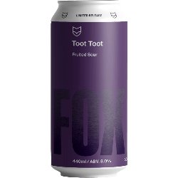 Fox Friday Toot Toot Fruited Sour - The Beer Drop