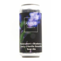 Arpus Brewing Co. Blackcurrant x Blueberry x Cherry x Vanilla Smoothie Sour Ale - Acedrinks