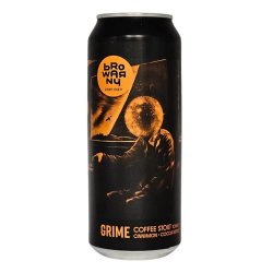 Browarny Craft Beer Grime Coffee & Cocoa Beans & Tonka & Cinnamon