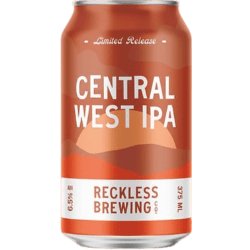 Reckless Brewing Central West IPA - The Beer Drop