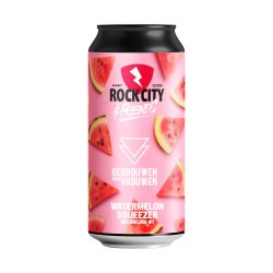 Rock City Watermelon Squeezer – Watermeloen Wit 4.5% (with Gebrouwen door Vrouwen) - Rock City Brewing