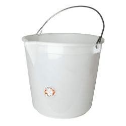 Cubo blanco de 25 l con pico y sin tapa - Rolling Beers