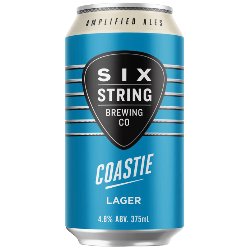 Six String Brewing Co Coastie Lager - The Beer Drop