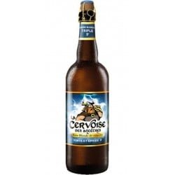 La CERVOISE des Ancêtres Bière Blonde Triple 75 cl - Calais Vins