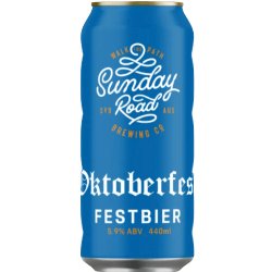 Sunday Road Brewing Festbier