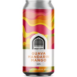 Vault City Guava Mandarin Mango Sour   - Quality Drops Craft Beer