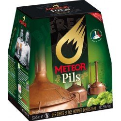 METEOR BiÃre blonde Pils 5% 25cl (pack de 6) - Selfdrinks