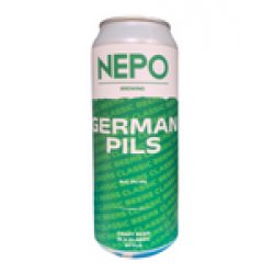 Nepomucen: German Pils - puszka 500 ml - Piwne Mosty - Stu Mostow