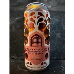 Vault City Brewing Double Chocolate Strawberry Cream Profiteroles Vault City Brewing Double Chocolate Strawberry Cream Profiteroles