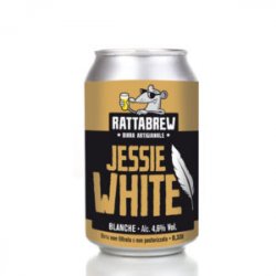 Rattabrew JESSIE WHITE  
 Scatola 12 lattine formato 0,33 l - Rattabrew