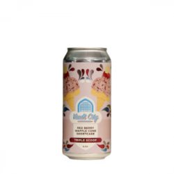 Vault City Brewing Red Berry Waffle Cone Shortcake Triple Scoop