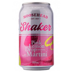 Moosehead Breweries Shaker Pink Lemon Drop Martini - Die Bierothek