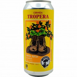 Cerveza Tropera Bota Sucia 4.8° G.L. 473cc - Cervezas del Sur